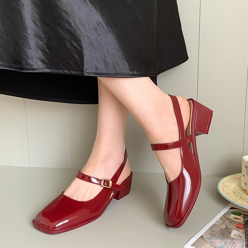 Ankle Strap Attachment - Women's Sandals Summer 2025 Square Head