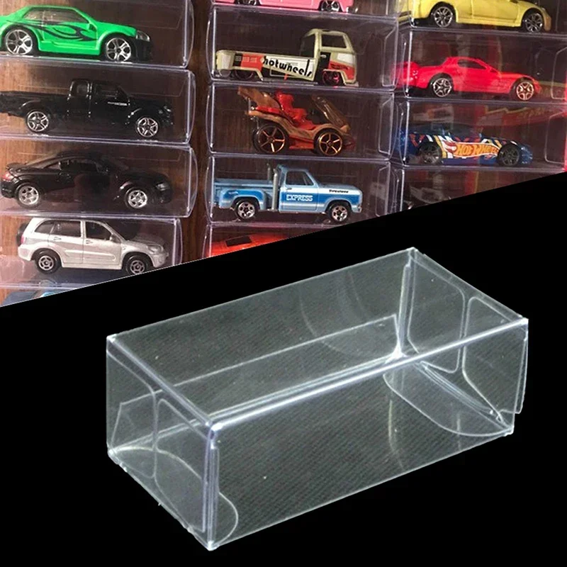 Plyo Box Set - 10/50/100pcs Protector Clear PVC Cases 1/64