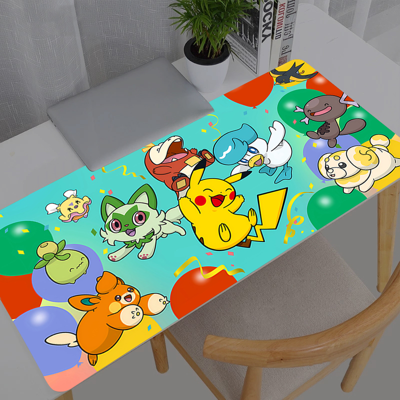 Home Gym Xxl - Mouse Pad Rubber Table Pokemon Pikachu