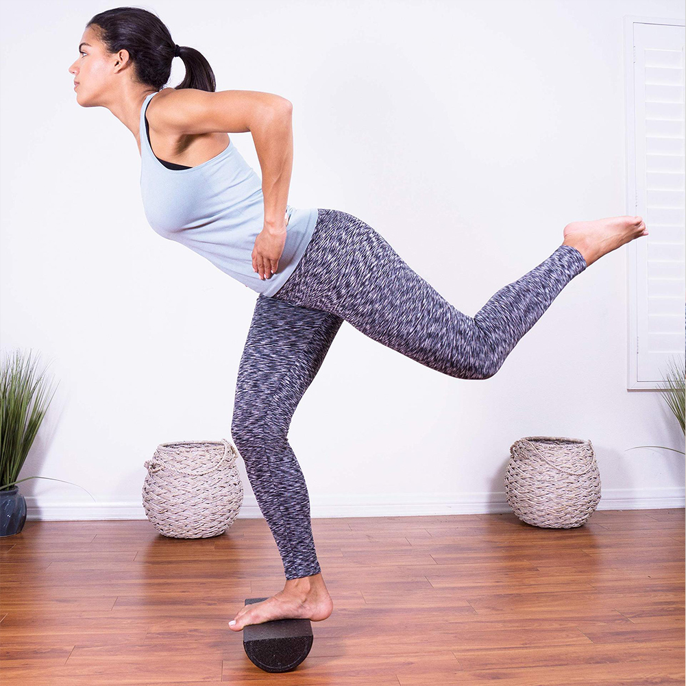 Home Gym Yoga - Half Round Balance Training Roller Block