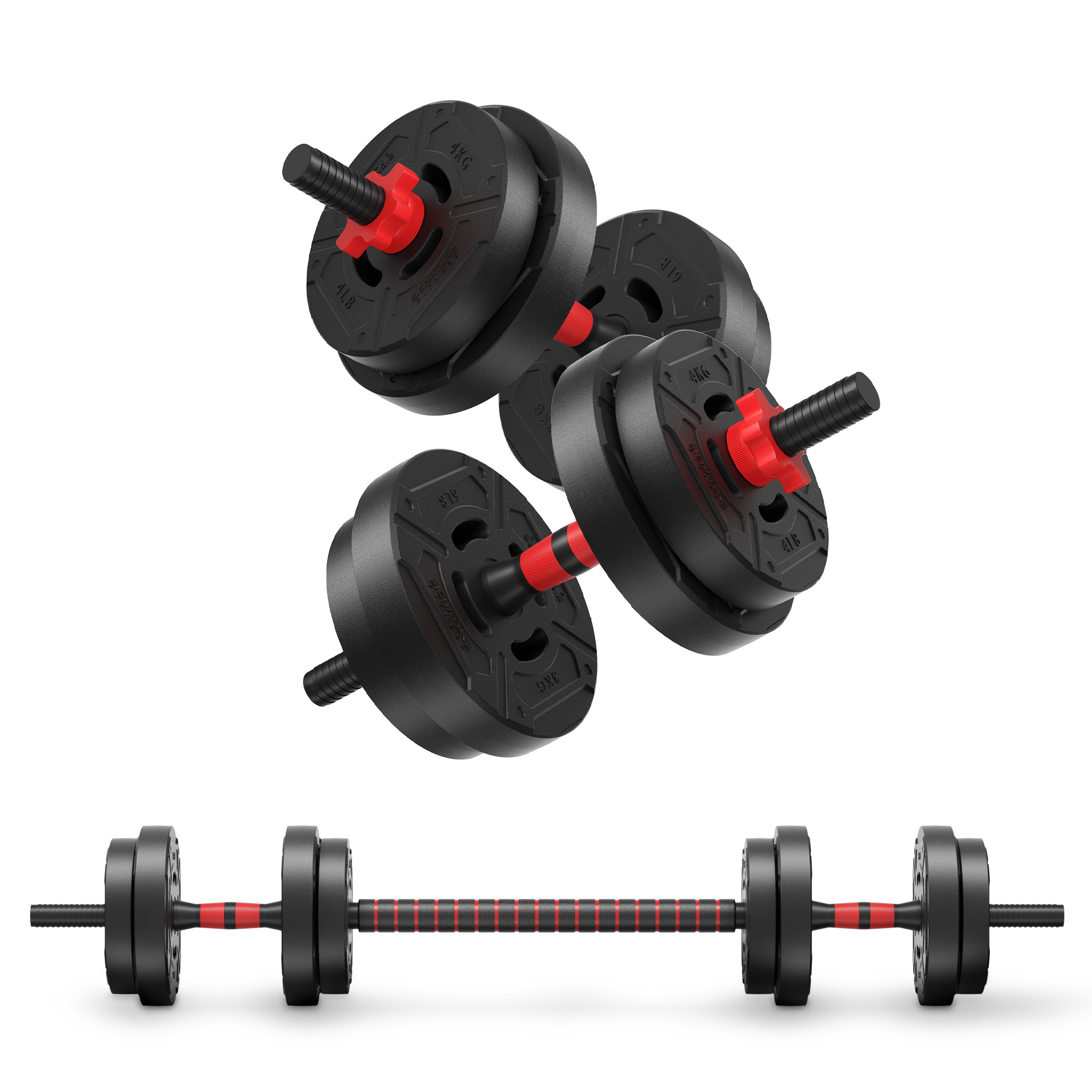 Home Gym Options - Adjustable Sand-Filled Weight Set, 2-in-1 &
