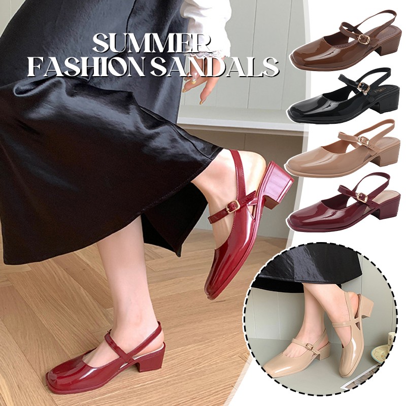 Women's Sandals Summer 2025 Sq - Ankle Strap Attachment recensione e prezzo