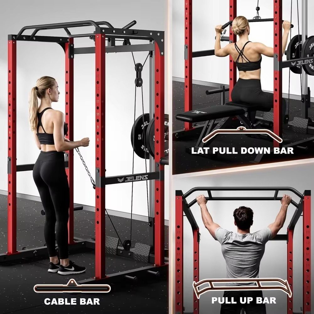 S21 Power Cage Multi-Function  - Home Gym Rack With Cables recensione e prezzo