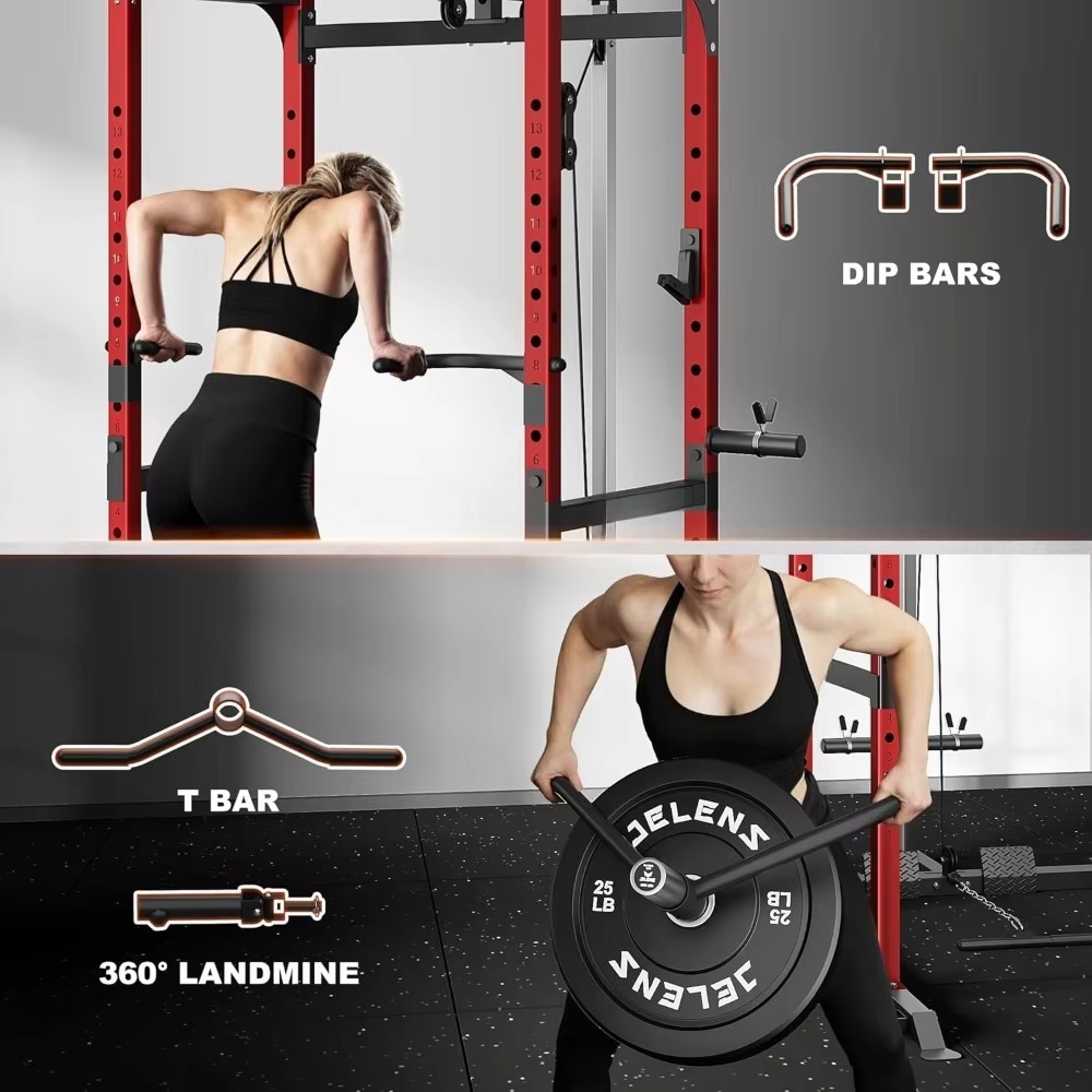 S21 Power Cage Multi-Function  - Home Gym Rack With Cables recensione e prezzo
