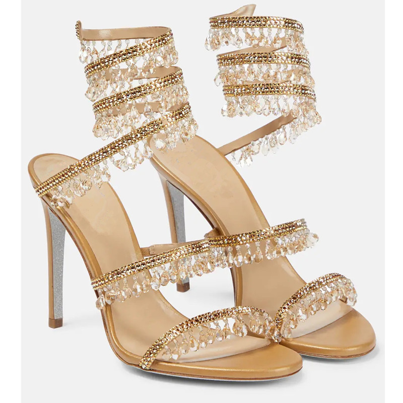 Sexy Green Crystal Fringe Stil - Ankle Strap Attachment recensione e prezzo