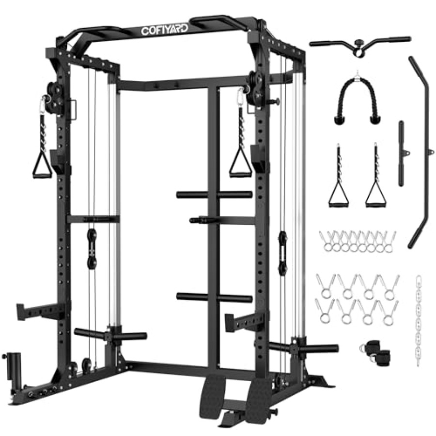 Power Cage Power Rack with Dua - Home Gym Rack With Cables recensione e prezzo