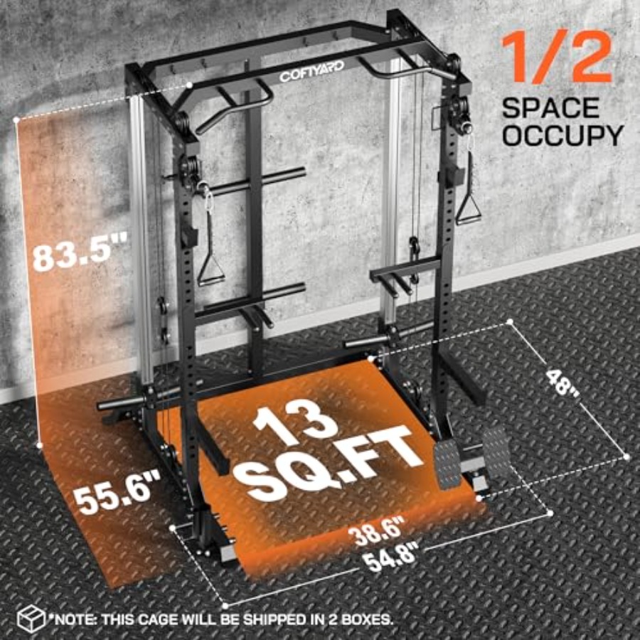 Power Cage Power Rack with Dua - Home Gym Rack With Cables recensione e prezzo