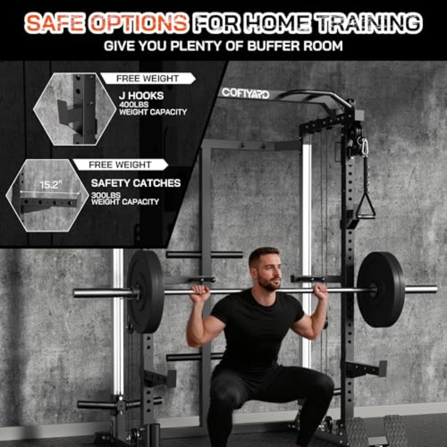 Power Cage Power Rack with Dua - Home Gym Rack With Cables recensione e prezzo