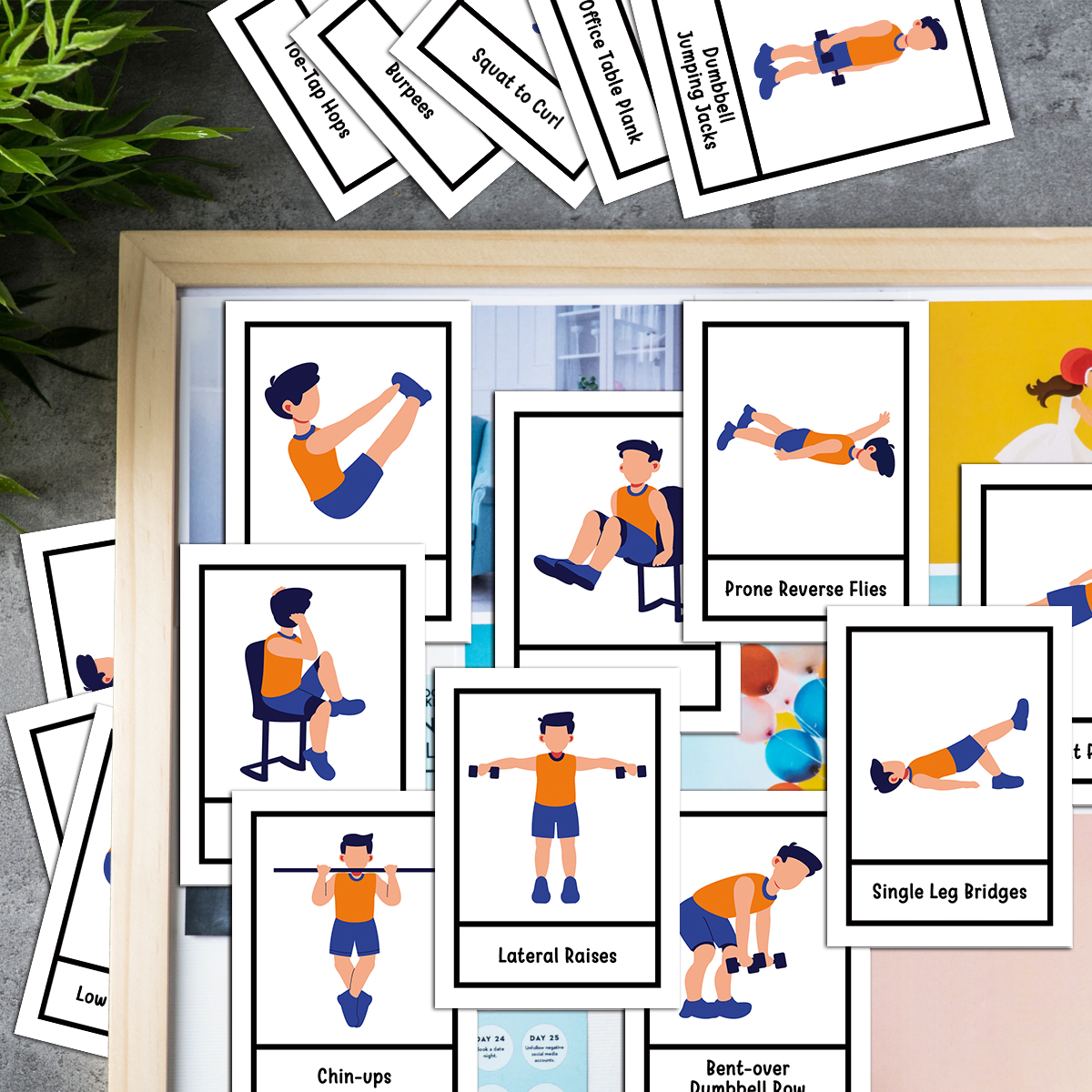 50pcs Exercise Fitness Flashca - Workout Plan Home Gym recensione e prezzo