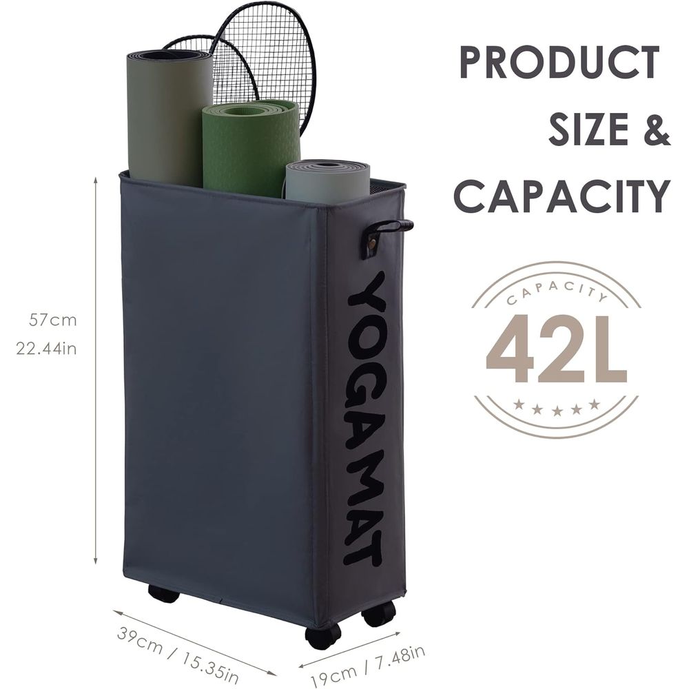 Portable Yoga Mat Storage Rack - Home Gym Yoga Mat Storage recensione e prezzo