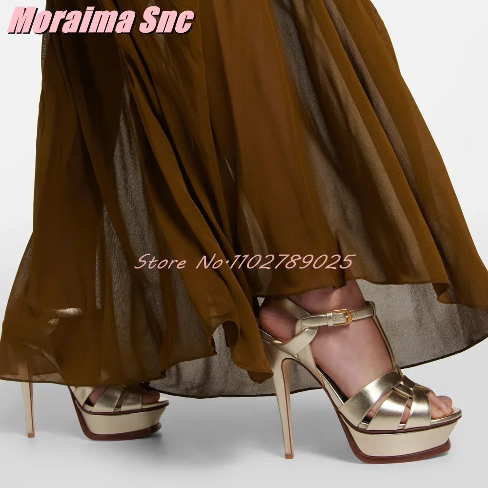 Platform Waeve T-strap Square  - Ankle Strap Attachment recensione e prezzo