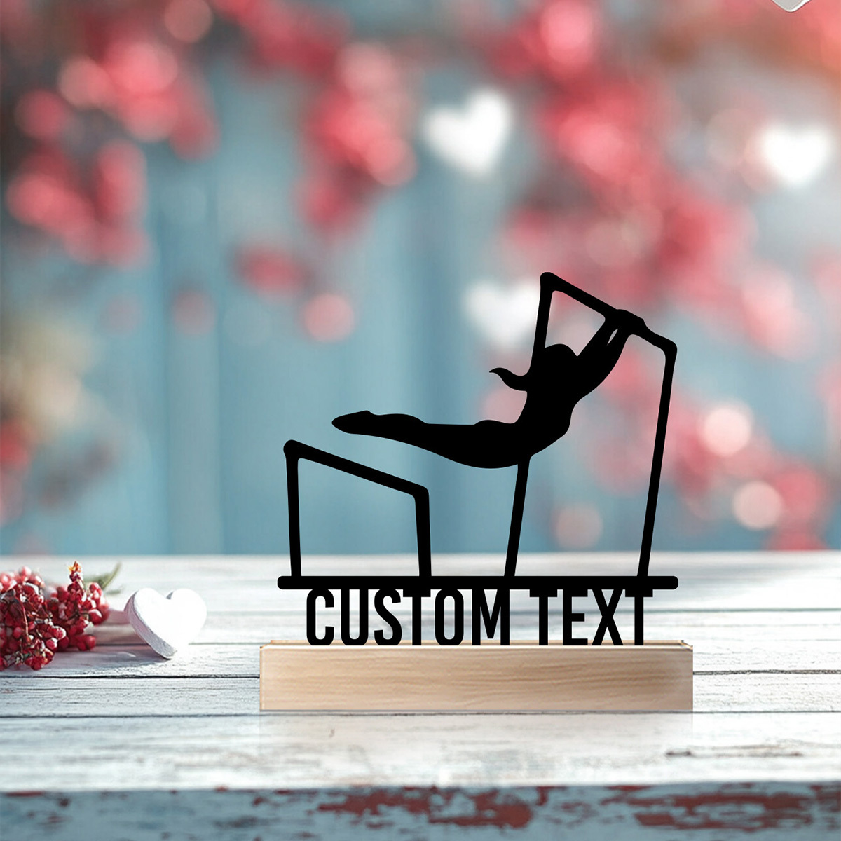 Custom Text Engraved Gymnast M - Home Gym Minimalist recensione e prezzo