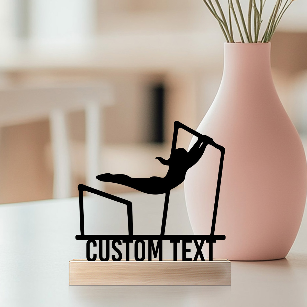 Custom Text Engraved Gymnast M - Home Gym Minimalist recensione e prezzo