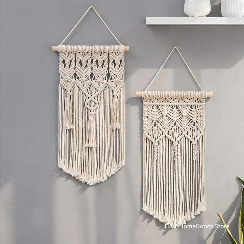 Hot Macrame Wall Hanging Tapes - Home Gym Decor recensione e prezzo