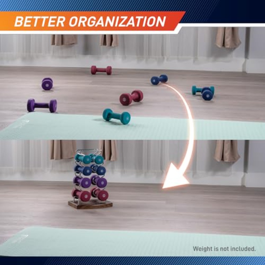 Strength Training Dumbbell Rac - Home Gym Minimalist recensione e prezzo