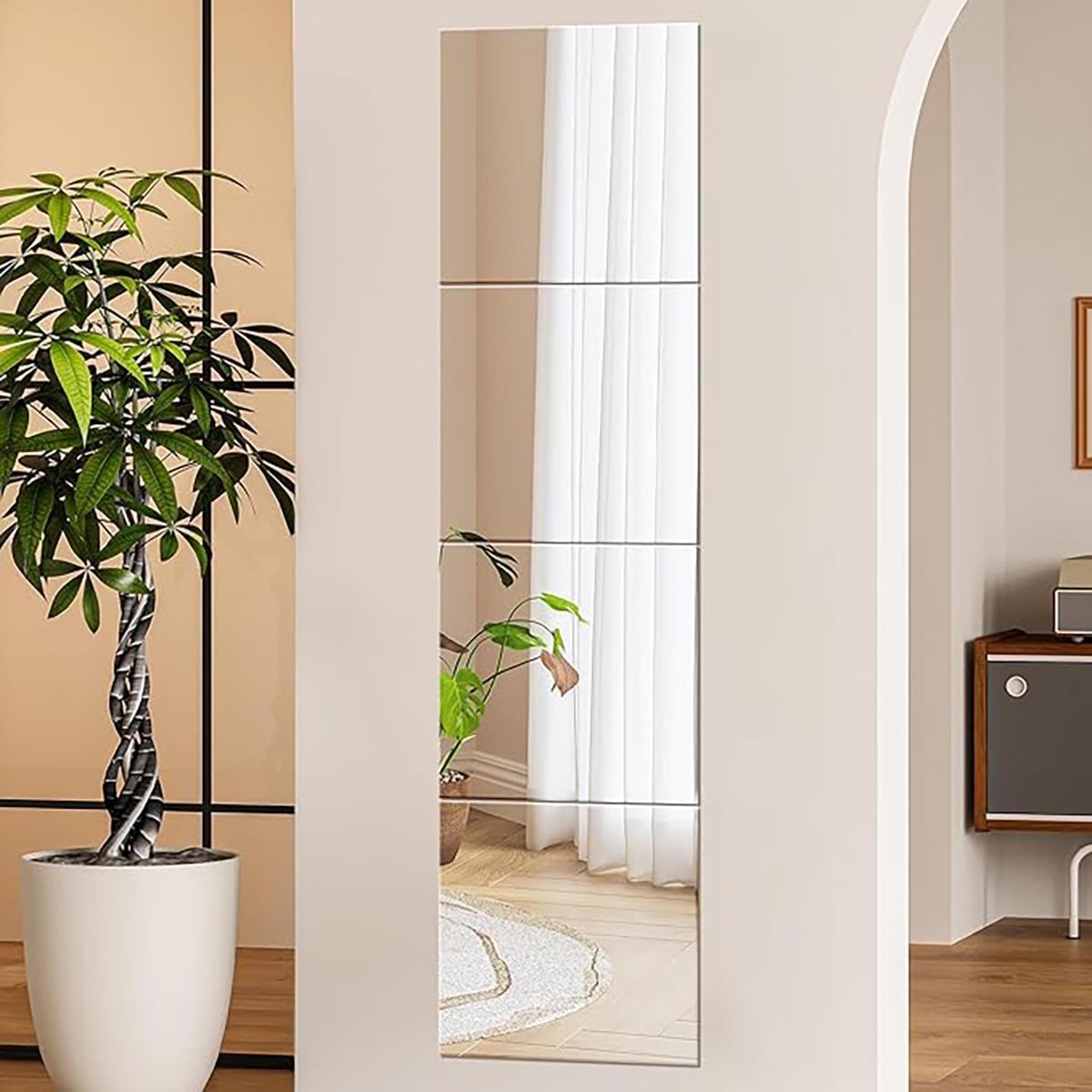 4Pcs Acrylic Mirror Wall Stick - Home Gym On Wall recensione e prezzo