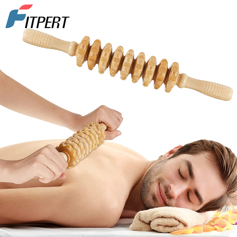 1 PCS Wood Massage Roller Trig - Home Gym Xxl recensione e prezzo