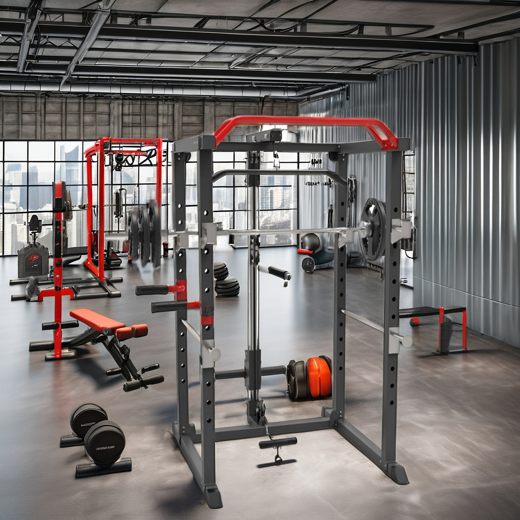 Steel Full Cage Gym Power Towe - Home Gym Rack With Cables recensione e prezzo