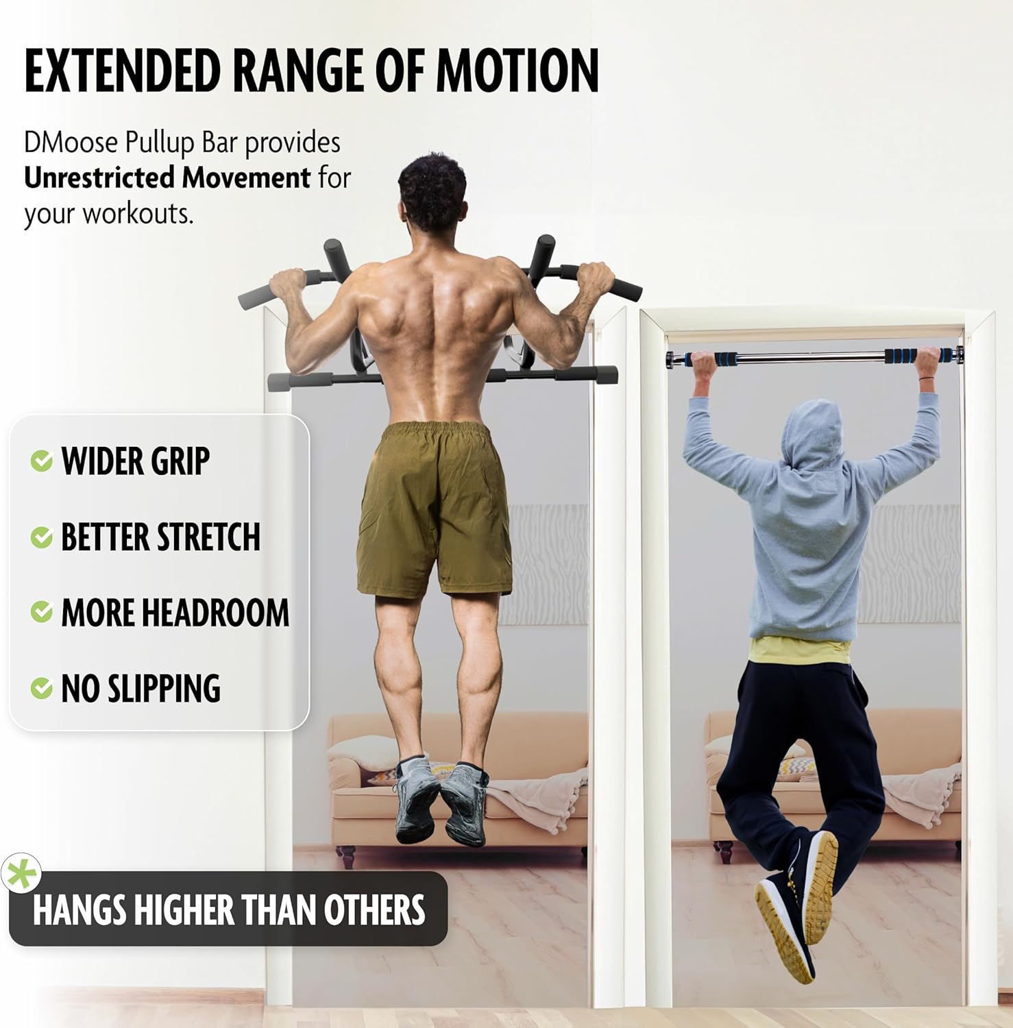 Pull Up Bar for Doorway - Upto - Chin Up Doorframe recensione e prezzo