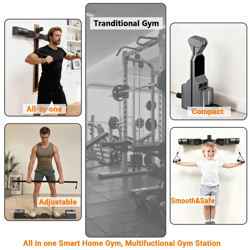 Multi Functional Gym Equipment - Home Gym Rack With Cables recensione e prezzo