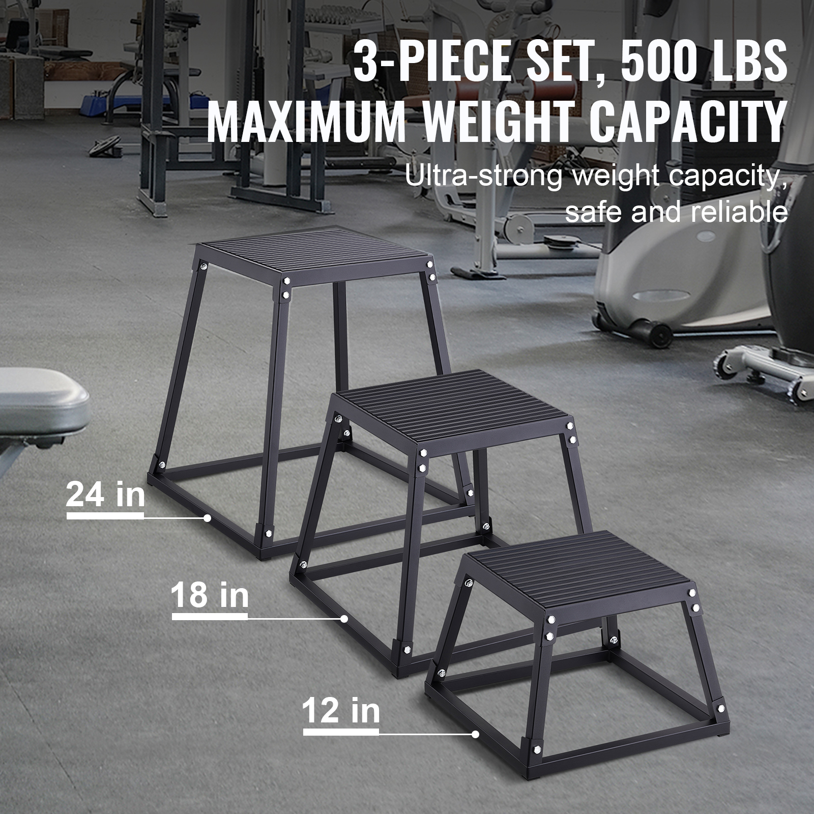 SucceBuy 12/18/24Inch Plyometr - Plyo Box Set recensione e prezzo