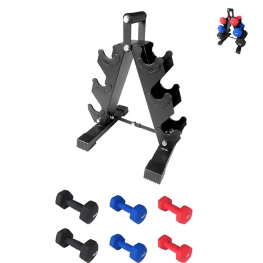 PVC Coated Hexagon Dumbbell Se - Home Gym Options recensione e prezzo
