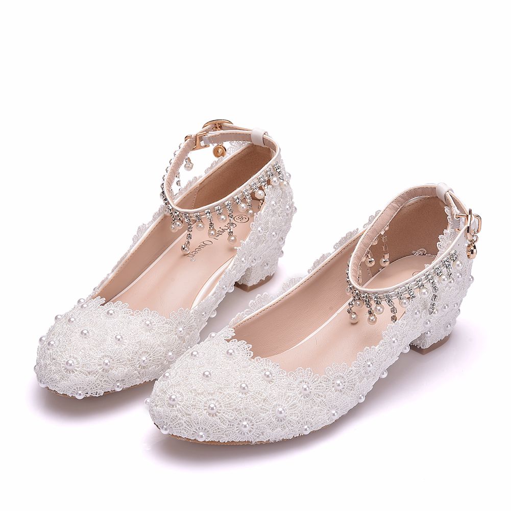 Women's Closed Toe Low Chunky  - Ankle Strap Attachment recensione e prezzo