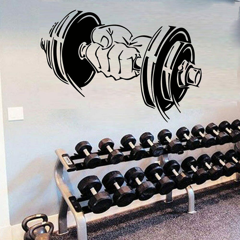 Fitness Gym Sport Barbells Pat - Home Gym On Wall recensione e prezzo