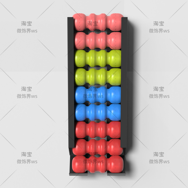 ‌Wall Mounted Sports Ball Rack - Home Gym Yoga Mat Storage recensione e prezzo