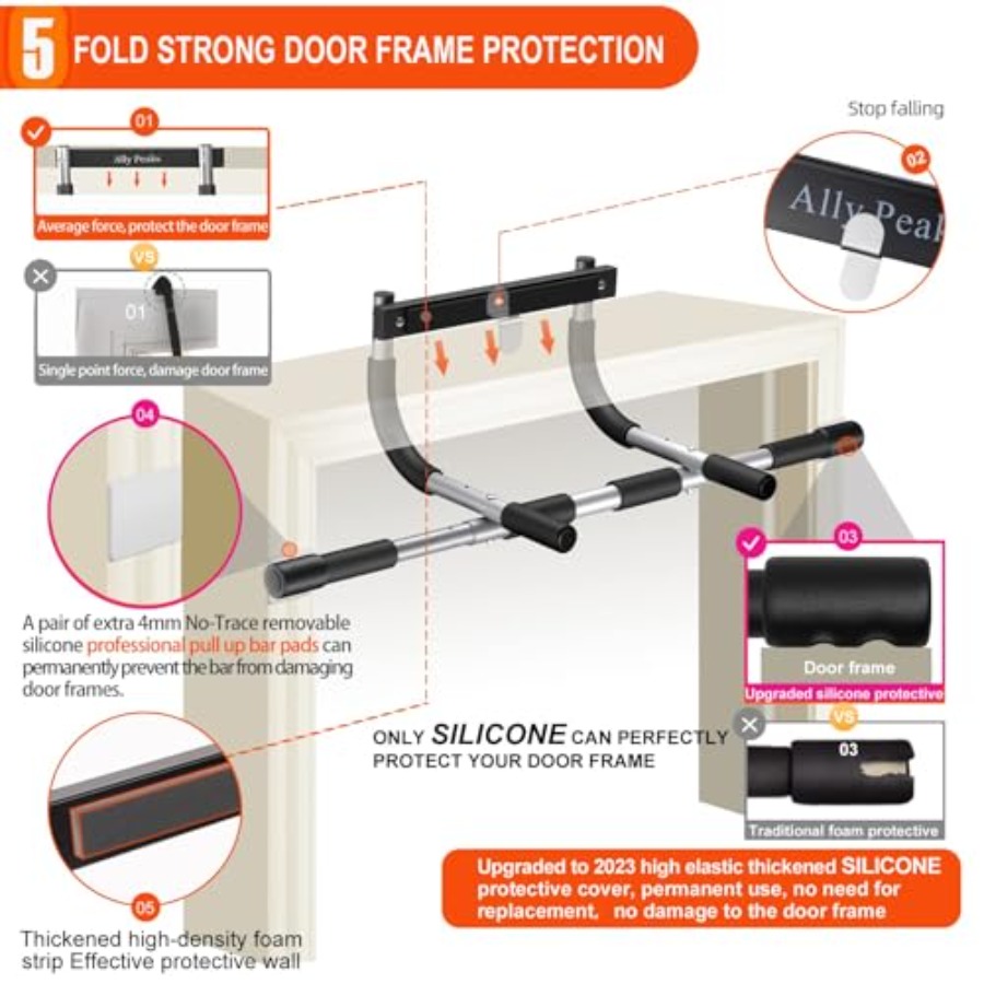 Pull Up Bar for Doorway, Multi - Chin Up Doorframe recensione e prezzo