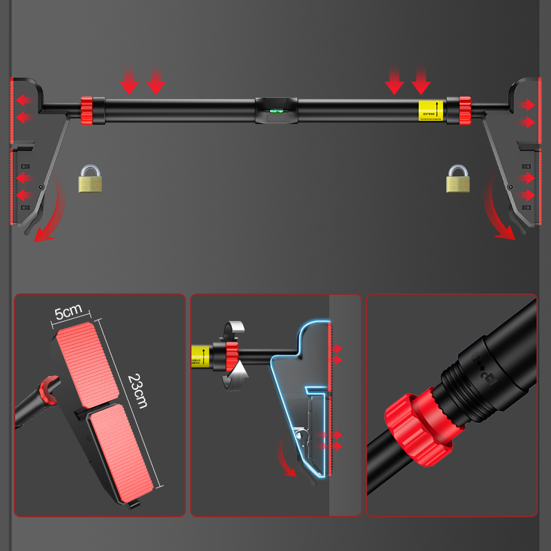 Doorway Pull up Bar Budget-Fri - Home Gym Budget recensione e prezzo
