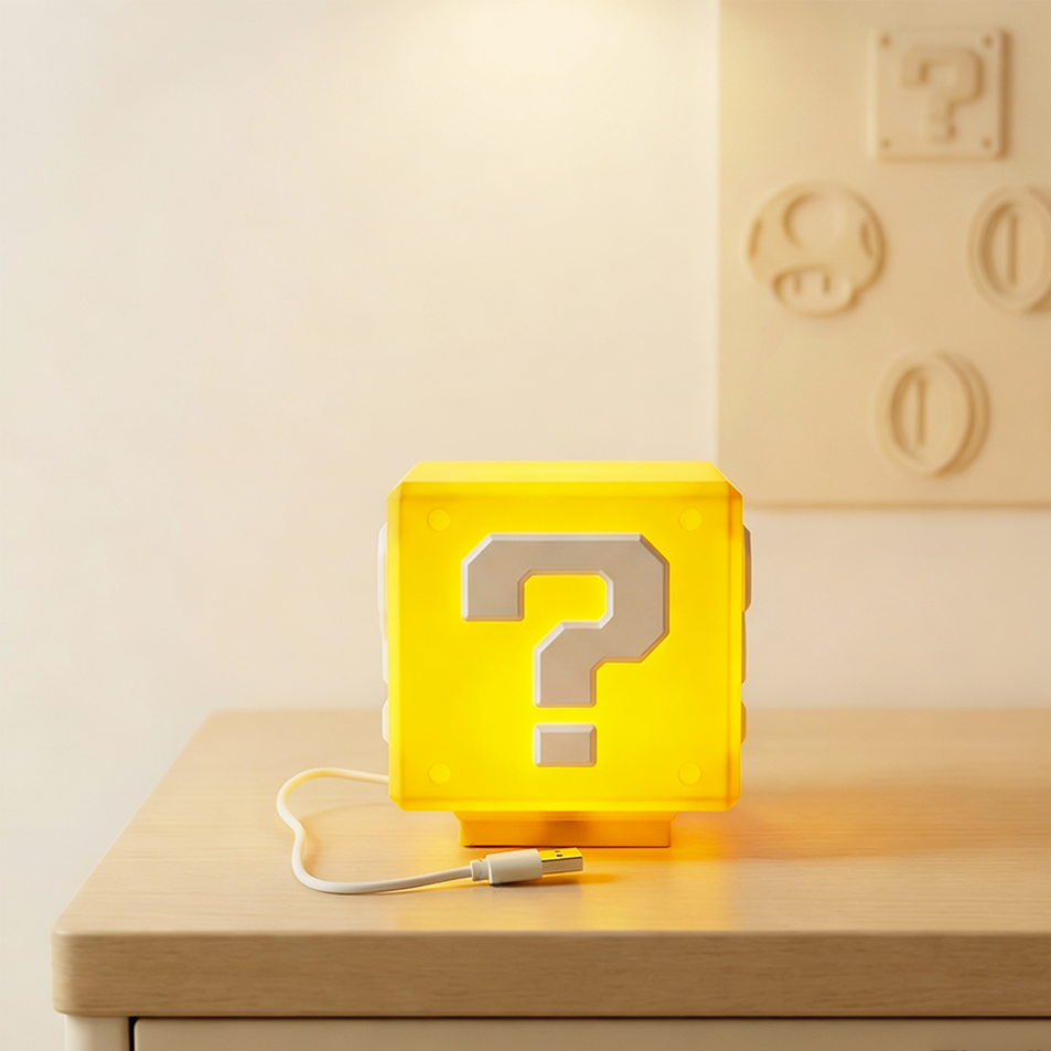 2026Question Block Lamp with S - Home Gym Decor recensione e prezzo