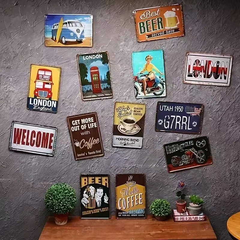 HD Metal Tin Sign, Fitness Gir - Home Gym Yoga Room recensione e prezzo