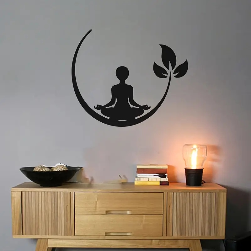 1pc Meditation Room Decals Bat - Home Gym On Wall recensione e prezzo