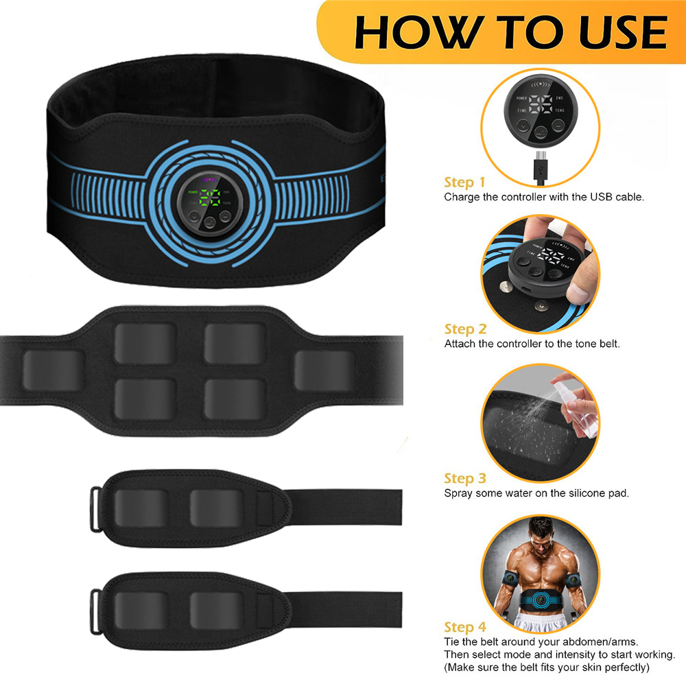 USB Rechargeable Abdominal Mus - Home Gym Options recensione e prezzo