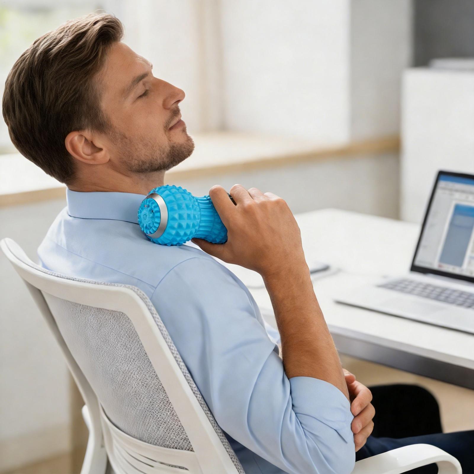 Vibrating Massage Roller Neck  - Home Gym Yoga recensione e prezzo