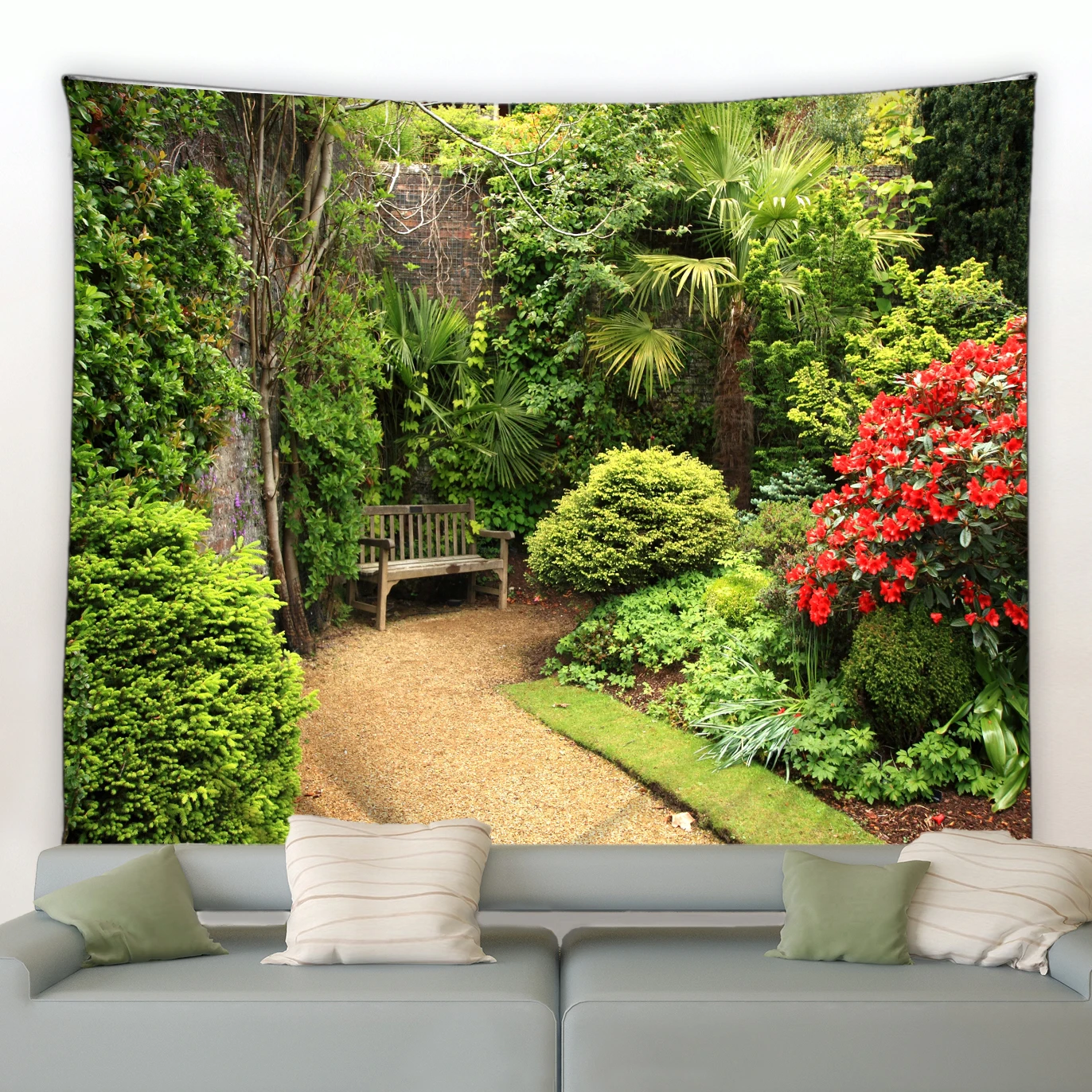 Modern Garden Big Tapestry Nat - Home Gym Decor recensione e prezzo