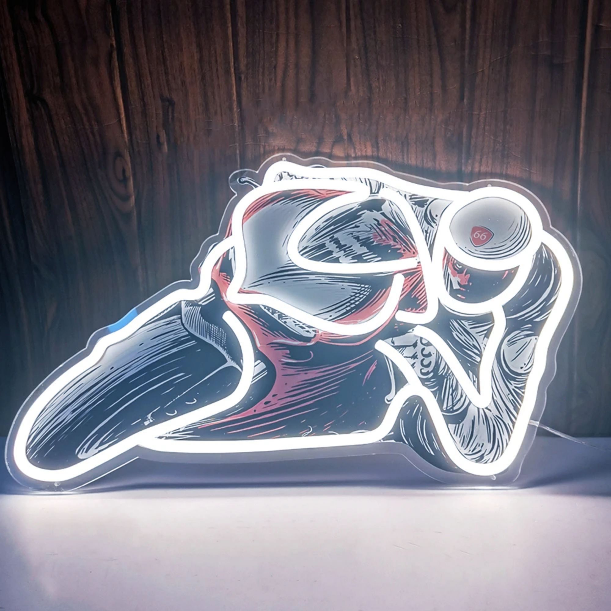 Motorcycle Race Neon Sign LED  - Home Gym Neon Sign recensione e prezzo