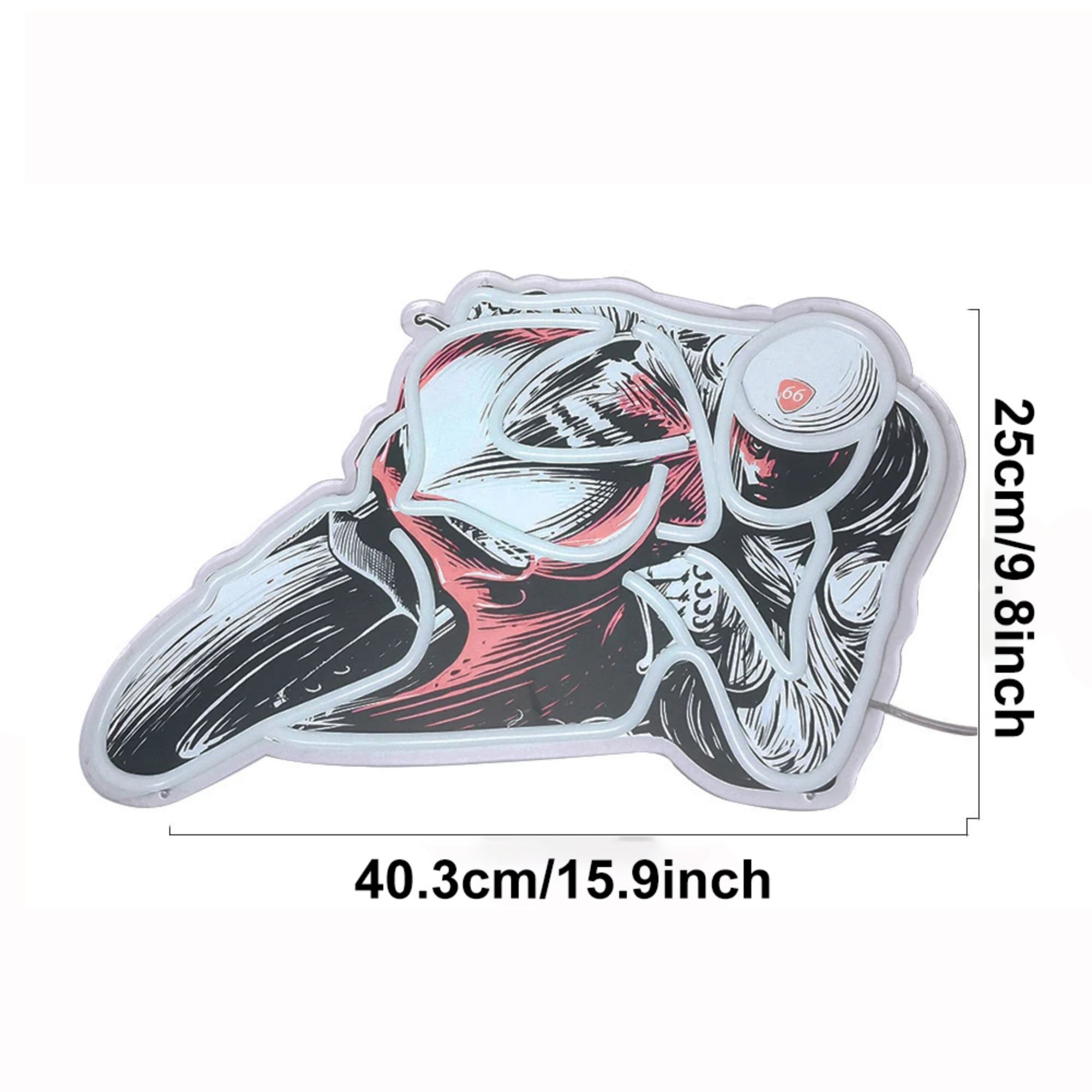 Motorcycle Race Neon Sign LED  - Home Gym Neon Sign recensione e prezzo