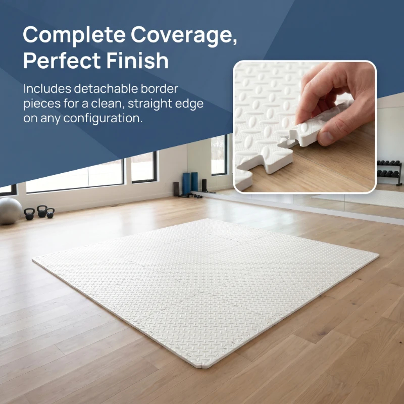 Yoga Gym Mat 14 Pcs 2cm Thick  - Home Gym Yoga Room recensione e prezzo