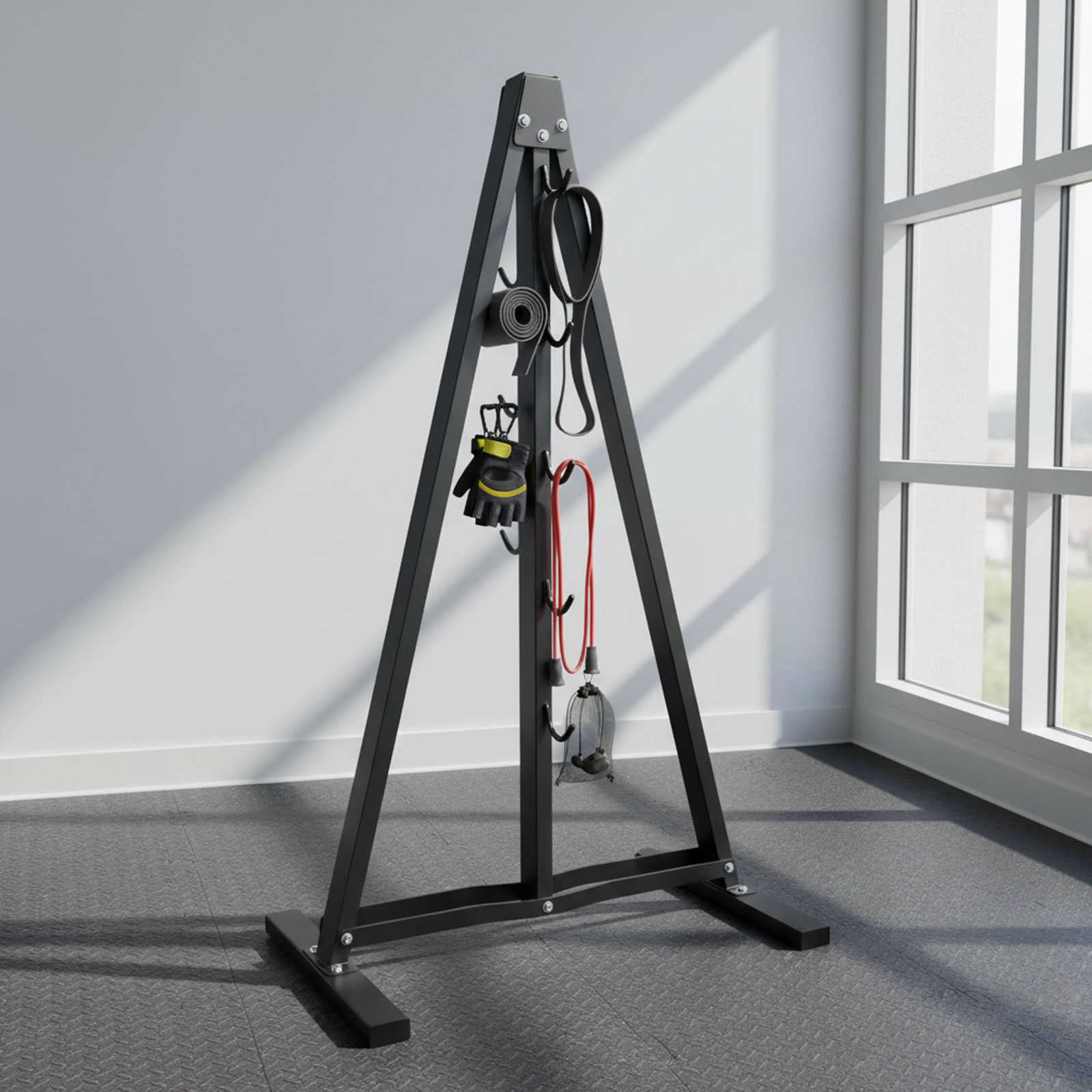 Lat Pull Down Bar Organizer wi - Home Gym Rack With Cables recensione e prezzo