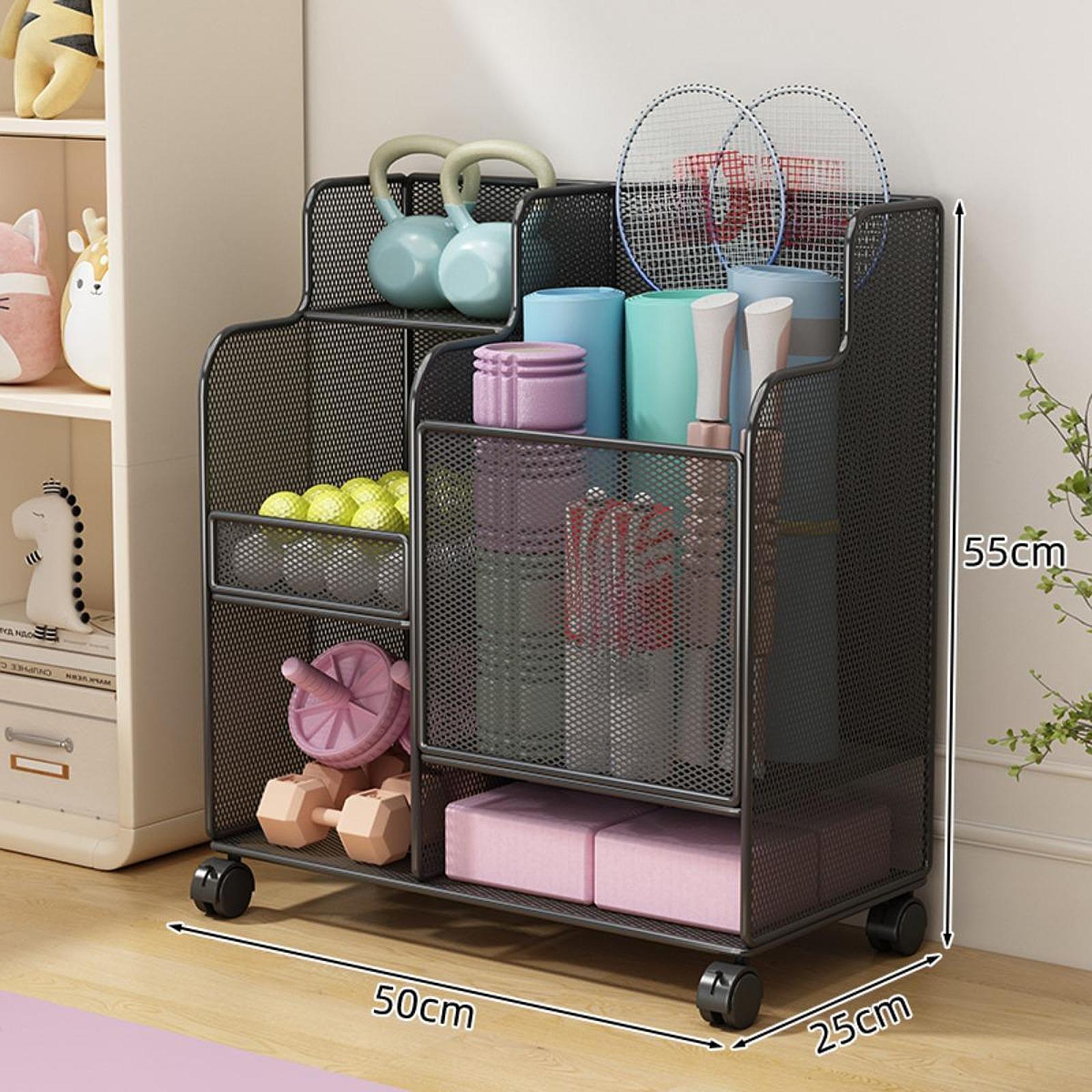 Large Capacity Mat Storage Rac - Home Gym Yoga Mat Storage recensione e prezzo