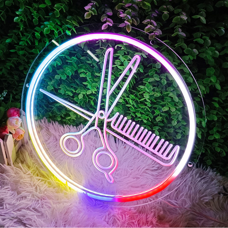 Bluetooth RGBIC Scissors Neon  - Home Gym Neon Sign recensione e prezzo