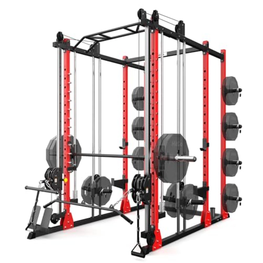 All-in-One Power Rack with Smi - Home Gym Rack With Cables recensione e prezzo