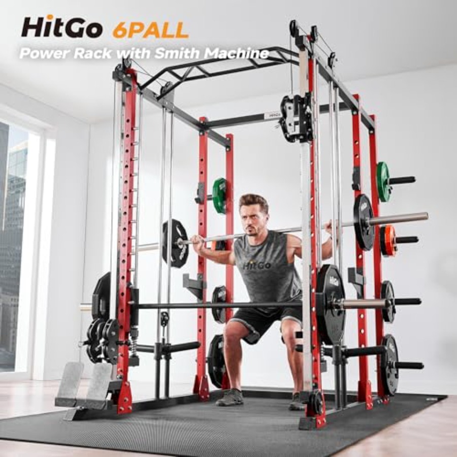 All-in-One Power Rack with Smi - Home Gym Rack With Cables recensione e prezzo