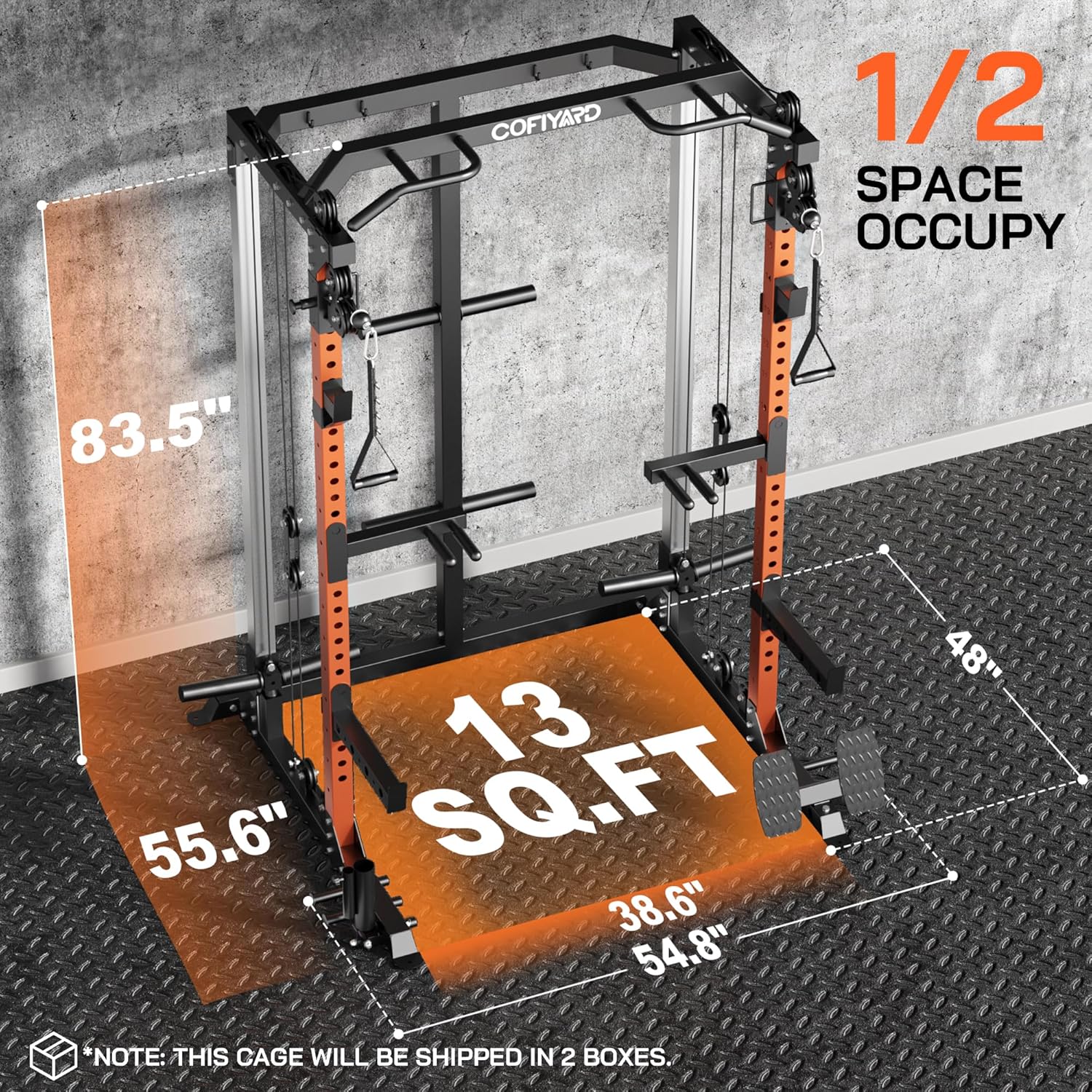 Power Cage, Power Rack with Du - Home Gym Rack With Cables recensione e prezzo