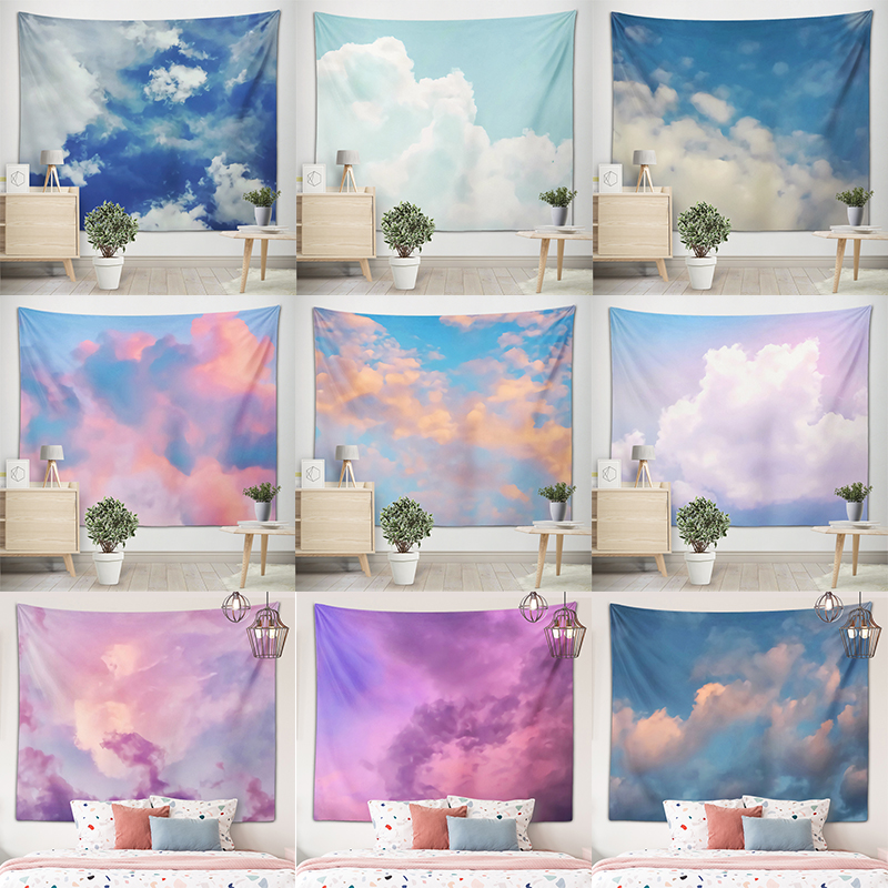 Melodious Clouds Art Tapestry  - Home Gym Decor recensione e prezzo