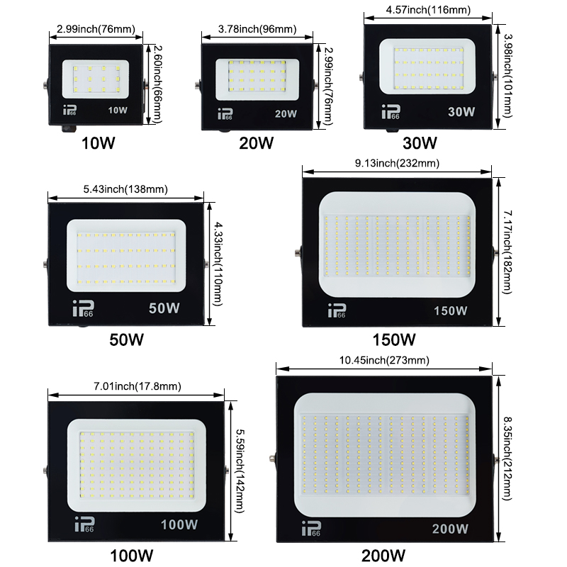 200W LED Flood light Spotlight - Home Gym Neon Sign recensione e prezzo