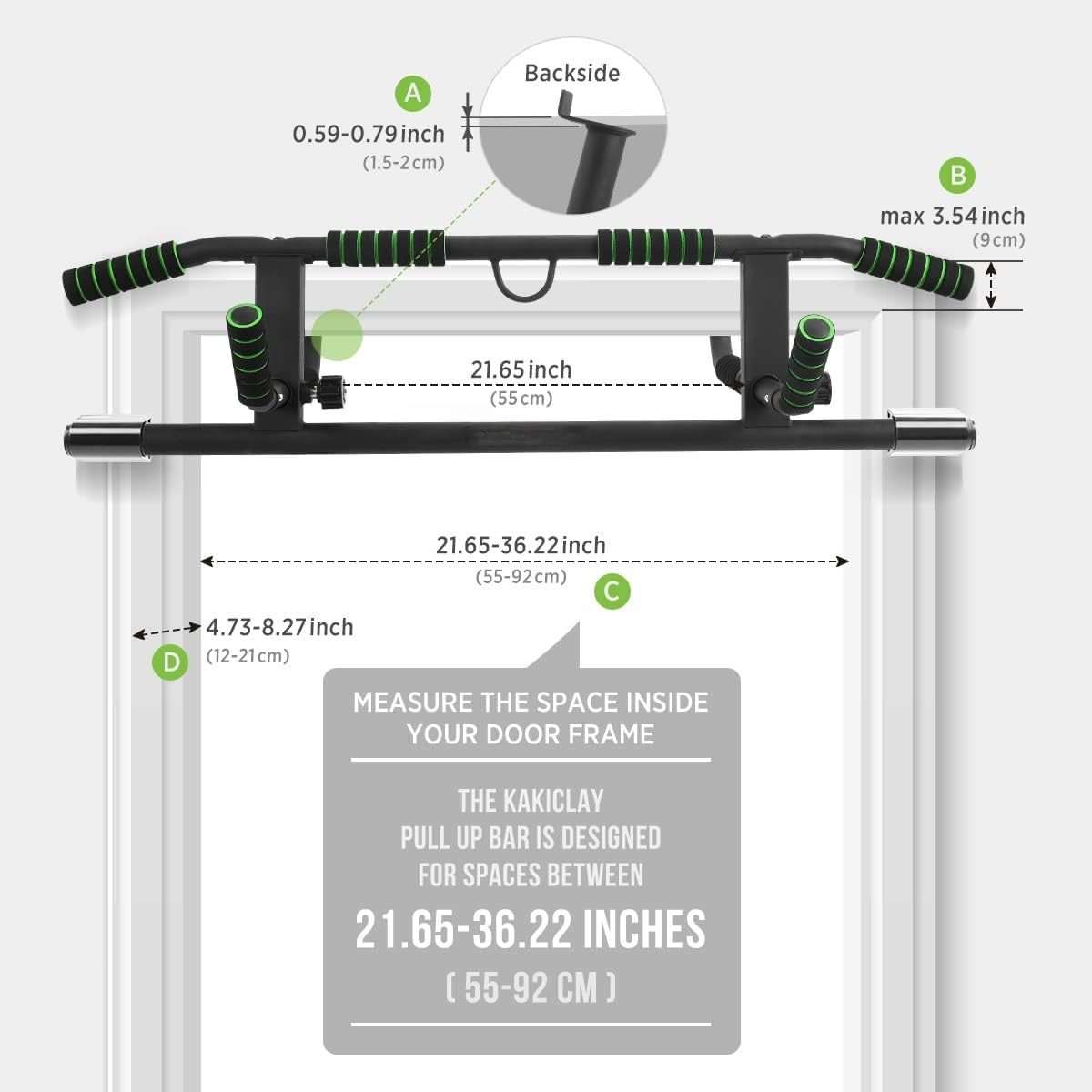 Doorway Pull up Bar Chin up Di - Chin Up Doorframe recensione e prezzo