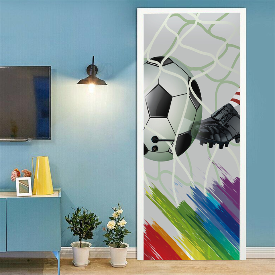 Football Basketball 3D Wallpap - Home Gym Decor recensione e prezzo
